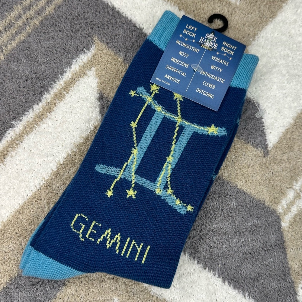 Sock Harbor Gemini socks Large